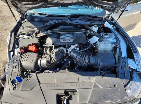 1FA6P8CF8R5424049 2024 FORD MUSTANG Silver Widok wnętrza z tyłu