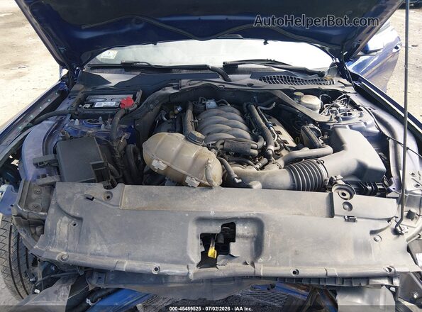1FA6P8CF9G5227601 2016 FORD MUSTANG Синий Вид сзади