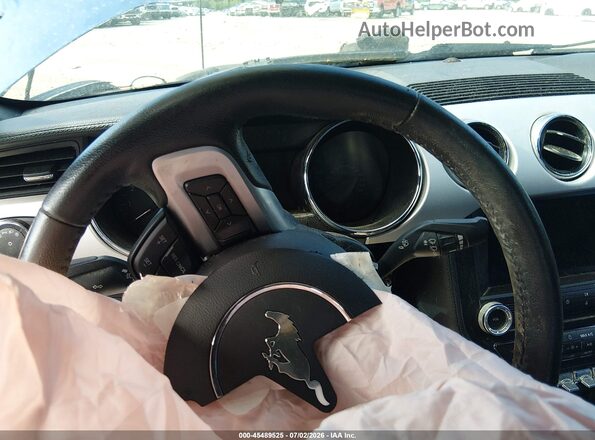 1FA6P8CF9G5227601 2016 FORD MUSTANG Синий Вид задних сидений