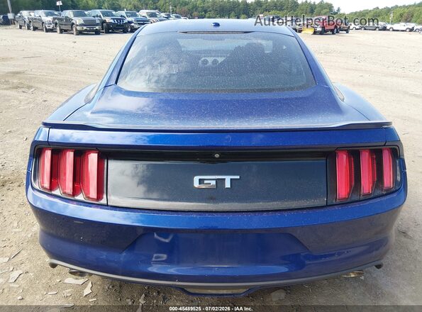 1FA6P8CF9G5227601 2016 FORD MUSTANG Синий 