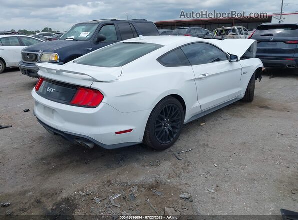 1FA6P8CF9L5176725 2020 FORD MUSTANG Белый Задняя правая четверть