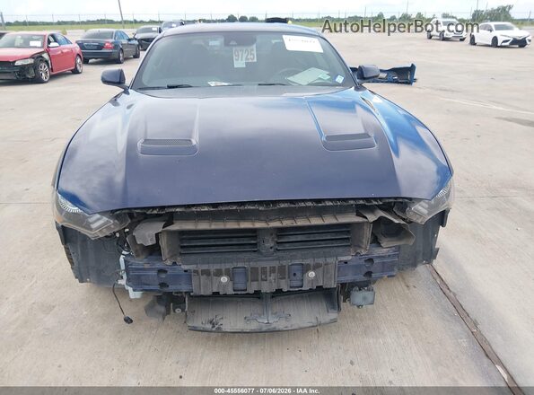 1FA6P8CF9L5186316 2020 FORD MUSTANG Синий Вид спереди