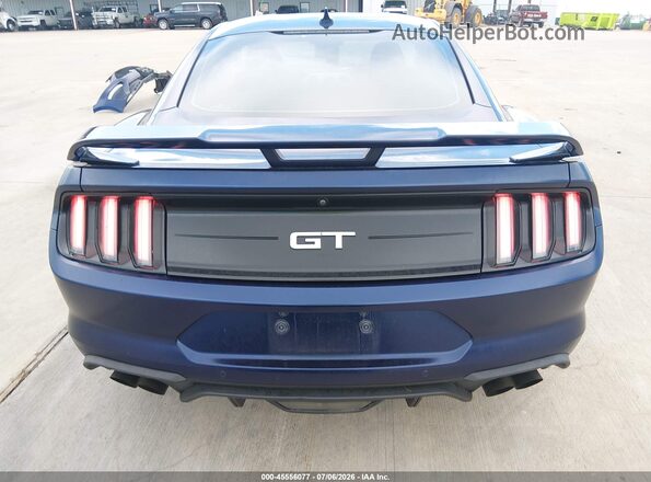1FA6P8CF9L5186316 2020 FORD MUSTANG Синий 