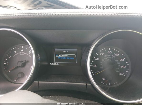 1FA6P8CF9L5186316 2020 FORD MUSTANG Синий Вид задних сидений