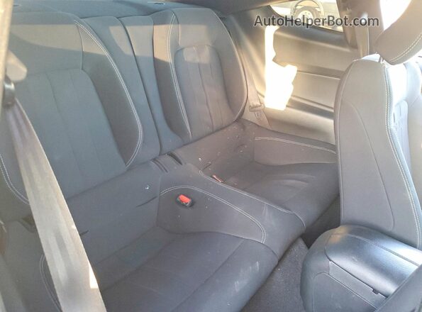 1FA6P8CF9M5140275 2021 FORD MUSTANG Gray Vista de los asientos traseros