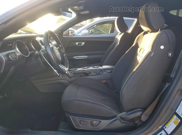 1FA6P8CF9M5140275 2021 FORD MUSTANG Gray Vista interior delantera