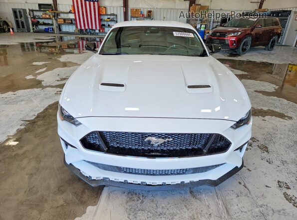 1FA6P8CF9M5151423 2021 FORD MUSTANG White Դիմացի տեսք