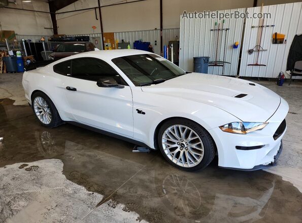 1FA6P8CF9M5151423 2021 FORD MUSTANG White Առջևի աջ