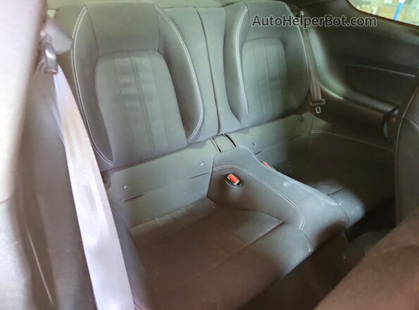 1FA6P8CF9P5301826 2023 FORD MUSTANG Black Vista de los asientos traseros