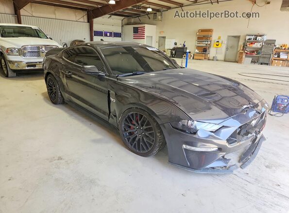 1FA6P8CF9P5301826 2023 FORD MUSTANG Black Delantero derecho