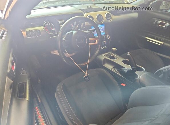 1FA6P8CF9P5301826 2023 FORD MUSTANG Black Vista del salpicadero
