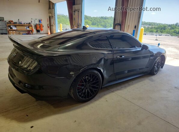 1FA6P8CF9P5301826 2023 FORD MUSTANG Black Trasero derecho