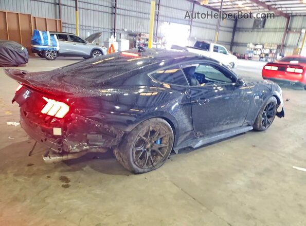 1FA6P8CF9R5416641 2024 FORD MUSTANG Black Tył prawy