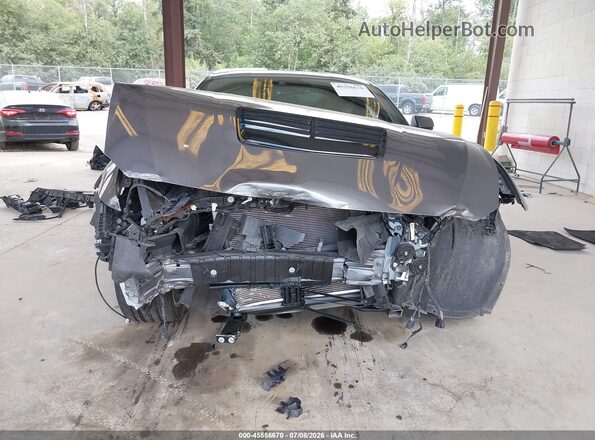 1FA6P8CF9R5422553 2024 FORD MUSTANG Серый Вид спереди