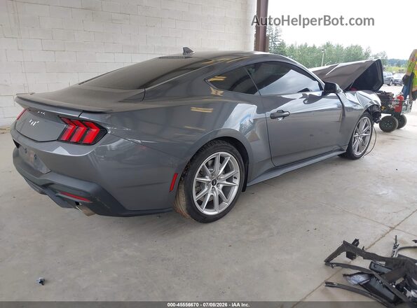 1FA6P8CF9R5422553 2024 FORD MUSTANG Серый Задняя правая четверть