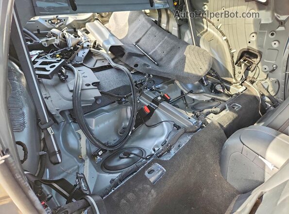 1FA6P8CF9S5413003 2025 FORD MUSTANG Gray უკანა სავარძლების ხედი