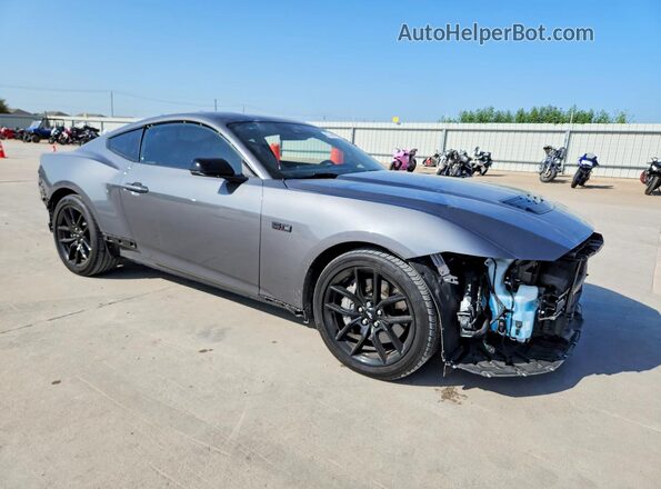 1FA6P8CF9S5413003 2025 FORD MUSTANG Gray წინა მარჯვენა