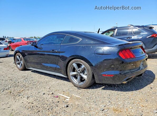 1FA6P8CFXG5310700 2016 FORD MUSTANG Black Trasero izquierdo