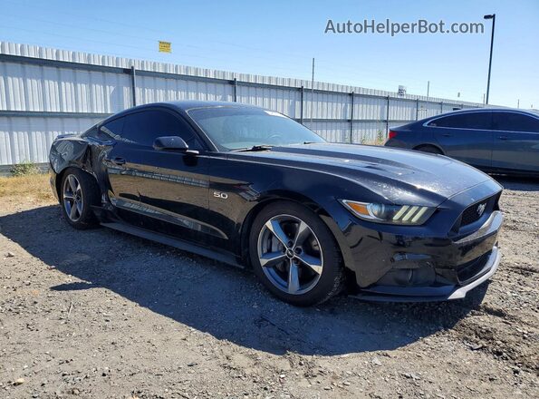 1FA6P8CFXG5310700 2016 FORD MUSTANG Black Delantero derecho