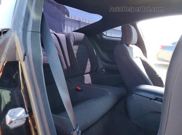 1FA6P8CFXG5310700 2016 FORD MUSTANG Black Vista de los asientos traseros