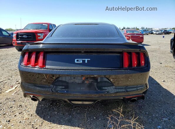 1FA6P8CFXG5310700 2016 FORD MUSTANG Black Vista trasera