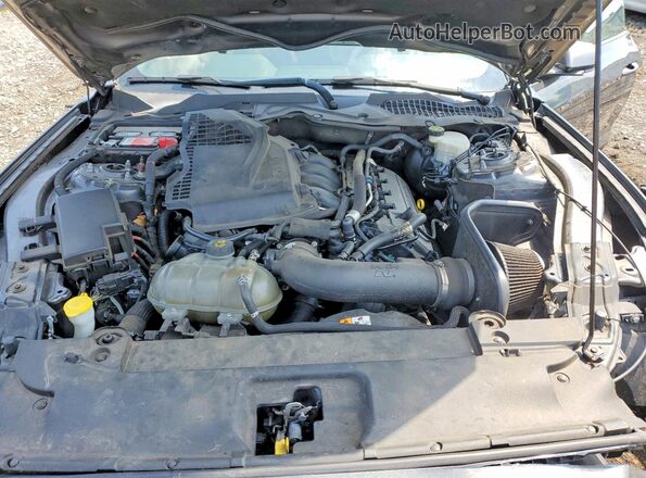 1FA6P8CFXG5332504 2016 FORD MUSTANG Charcoal უკანა სალონის ხედი
