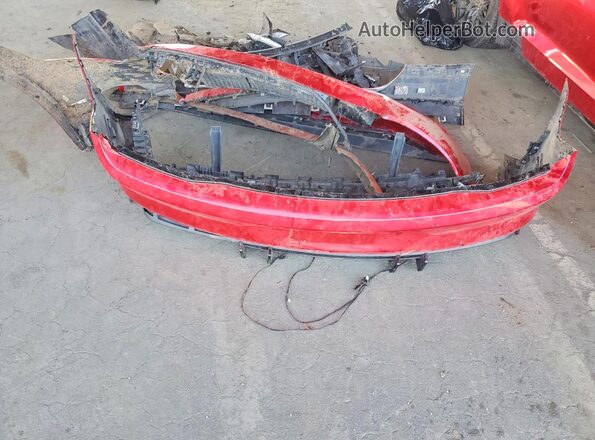 1FA6P8CFXH5266974 2017 FORD MUSTANG Red Engine compartment view