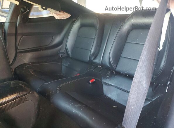 1FA6P8CFXH5266974 2017 FORD MUSTANG Red Rear seats view