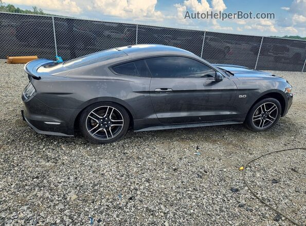 1FA6P8CFXH5332651 2017 FORD MUSTANG Серый Задняя правая четверть