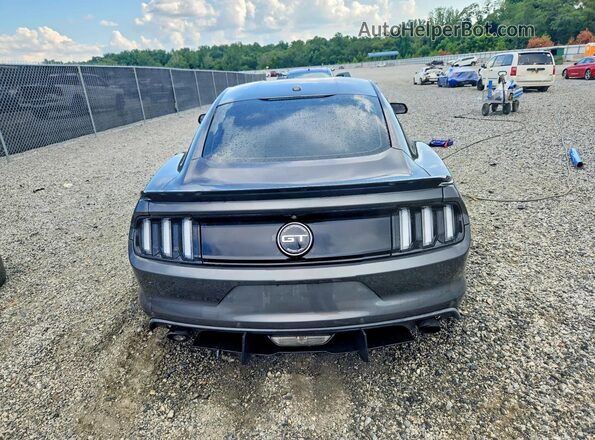 1FA6P8CFXH5332651 2017 FORD MUSTANG Серый Вид сзади