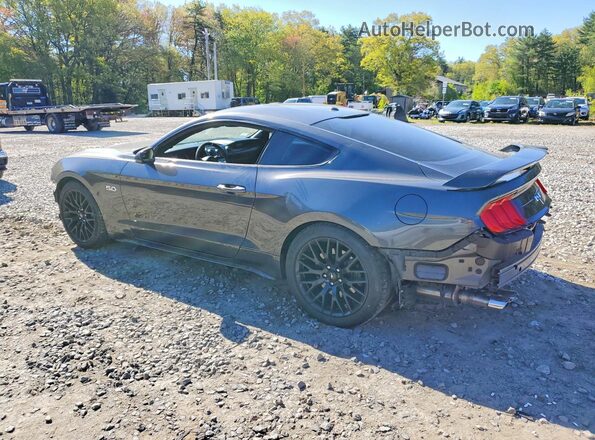 1FA6P8CFXJ5104638 2018 FORD MUSTANG Серый Задняя левая четверть