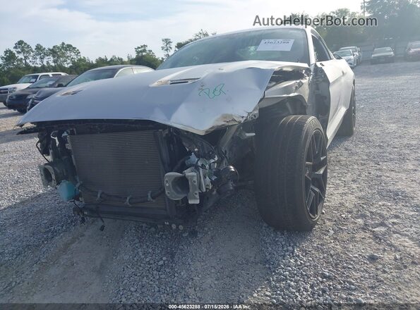 1FA6P8CFXJ5107622 2018 FORD MUSTANG Silver Vista frontal