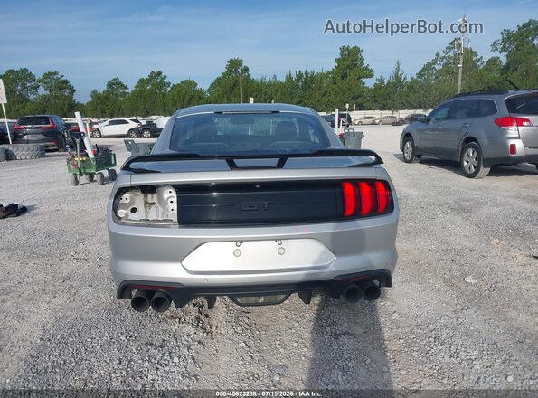 1FA6P8CFXJ5107622 2018 FORD MUSTANG Silver 