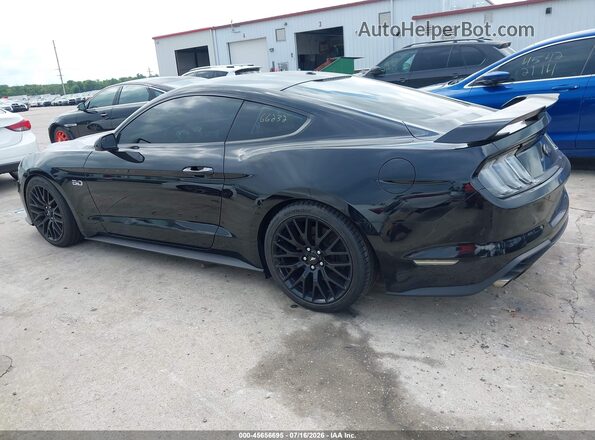 1FA6P8CFXJ5108592 2018 FORD MUSTANG Черный Панорамный вид салона 360°