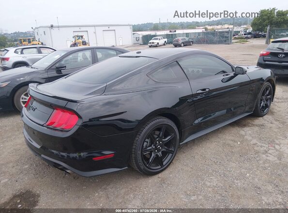 1FA6P8CFXJ5182420 2018 FORD MUSTANG Black უკანა მარჯვენა
