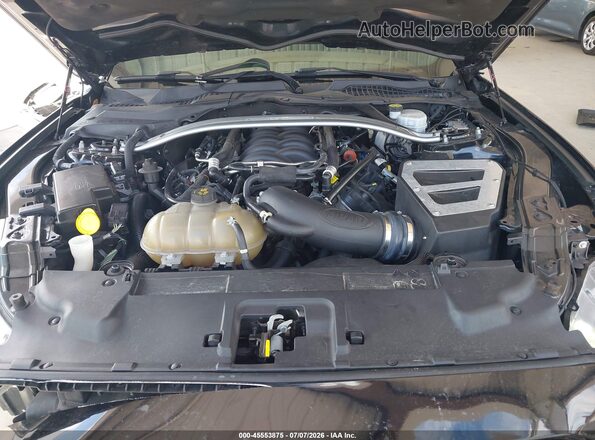 1FA6P8CFXK5141545 2019 FORD MUSTANG Black Rear view