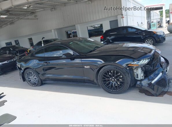 1FA6P8CFXK5141545 2019 FORD MUSTANG Black Rear interior view