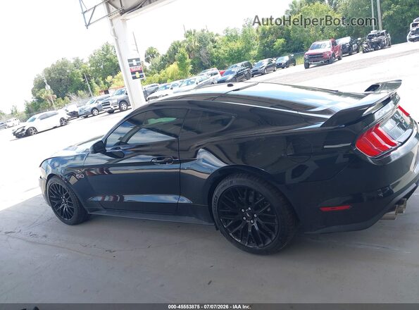 1FA6P8CFXK5141545 2019 FORD MUSTANG Black 360 interior view
