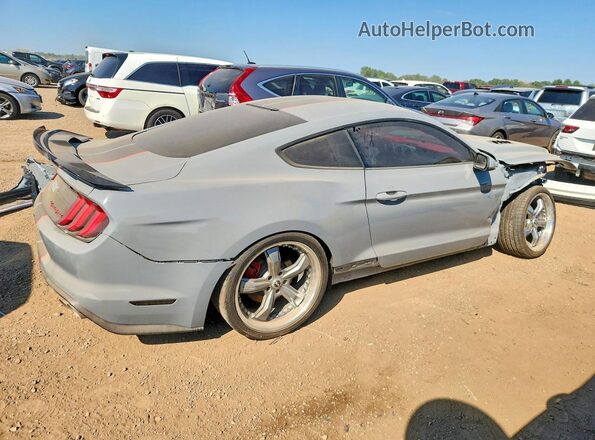 1FA6P8CFXM5156338 2021 FORD MUSTANG Gray Հետևի աջ