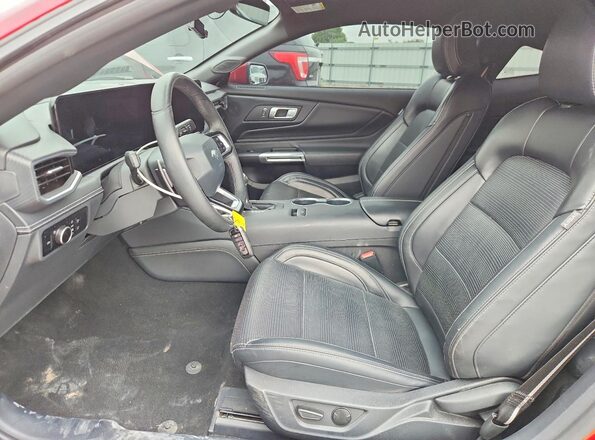 1FA6P8CFXR5409519 2024 FORD MUSTANG Red Vista interior delantera