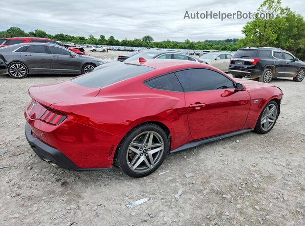 1FA6P8CFXR5409519 2024 FORD MUSTANG Red Trasero derecho
