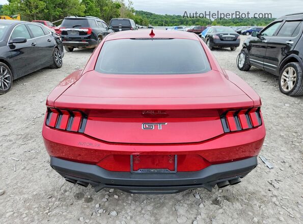 1FA6P8CFXR5409519 2024 FORD MUSTANG Red Vista trasera