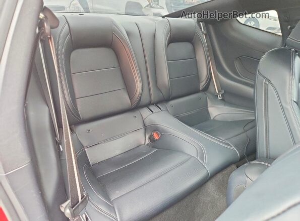 1FA6P8CFXR5409519 2024 FORD MUSTANG Red Vista de los asientos traseros