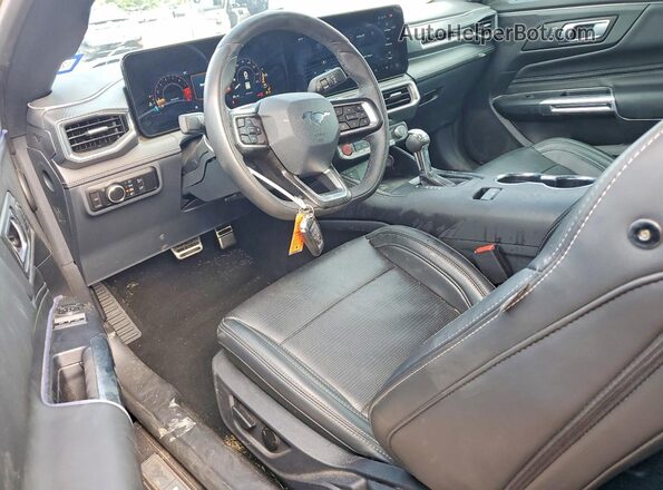 1FA6P8CFXS5410126 2025 FORD MUSTANG Black Dashboard view