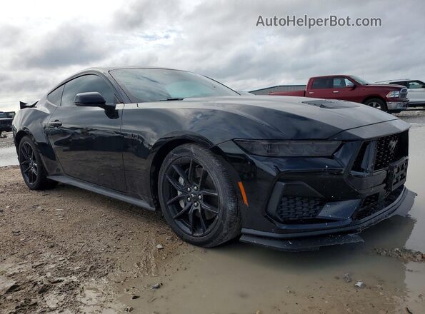 1FA6P8CFXS5410126 2025 FORD MUSTANG Black Front right