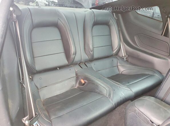 1FA6P8CFXS5410126 2025 FORD MUSTANG Black Rear seats view