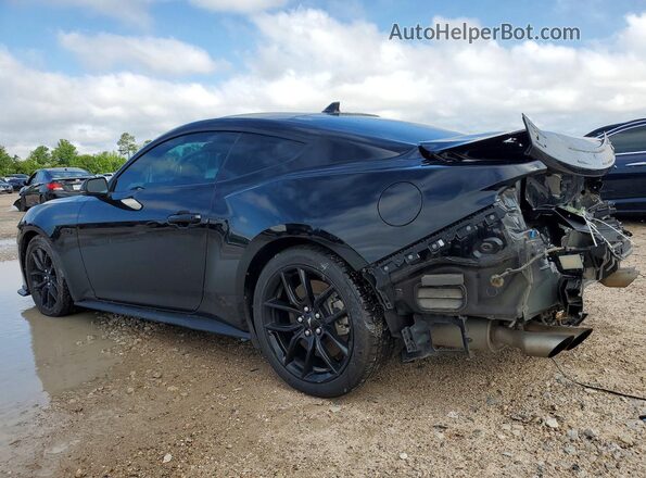 1FA6P8CFXS5410126 2025 FORD MUSTANG Black Rear left