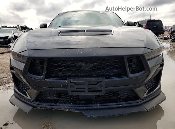 1FA6P8CFXS5410126 2025 FORD MUSTANG Black Front view