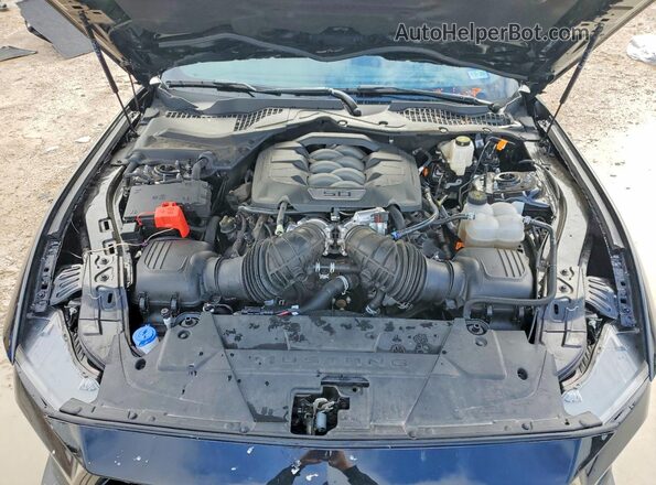 1FA6P8CFXS5410126 2025 FORD MUSTANG Black Rear interior view