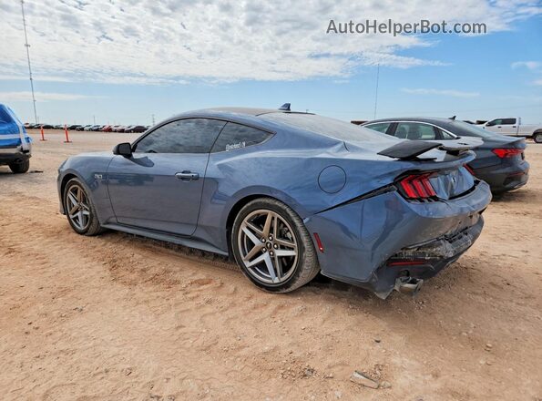 1FA6P8CFXS5411342 2025 FORD MUSTANG Blue Tył lewy